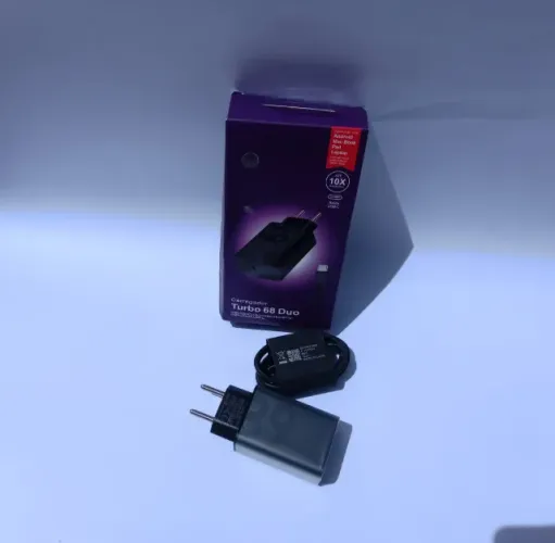Turbo 68 Duo Motorola Original - Novo na Caixa, Carga Super Rápida!