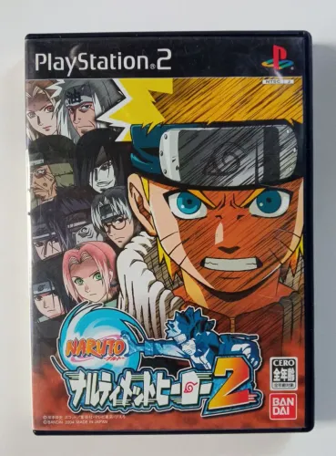 Jogo Naruto Ultimate 2 PS2 original jp PlayStation