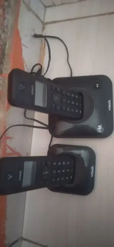 Telefone sem fio com ramal bateria recarregavel