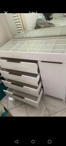 Cômoda Porta Jóia Na Promoção. Entrega É Montagem Grátis Loja R&L Moveis 