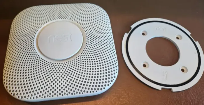 Nest Google Detector De Fumaça /monóxido De Carbono, Bateria Branco (Usado)