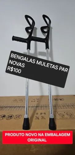 Bengalas Muletas Par Novas R$100