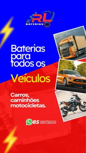 Baterias para todos os veículos