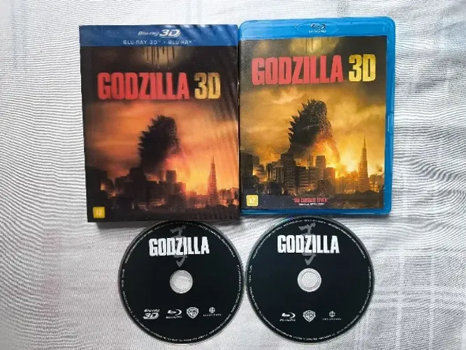 Blu-ray 2D e 3D - Godzilla (2014)