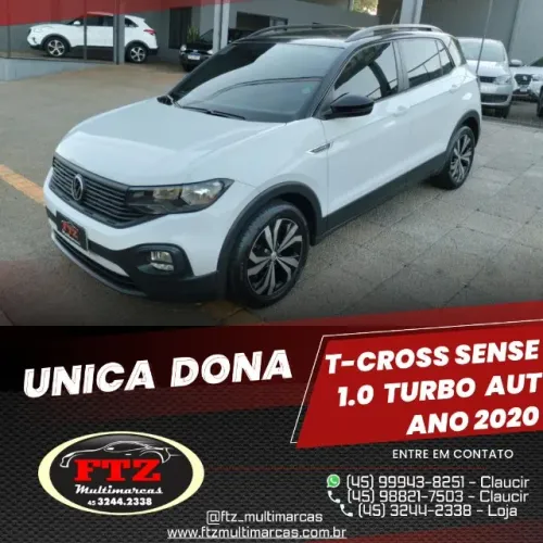 Volkswagen T-Cross Sense 1.0 TSI Flex 5P Aut. 2020