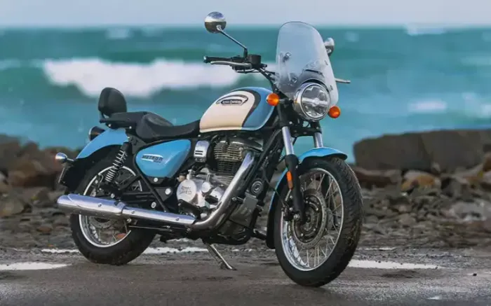 NR -  ROYAL ENFIELD METEOR 350 AURORA BLUE