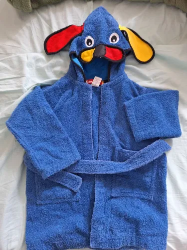 Roupão Infantil de Cachorro - Conforto e Diversão!