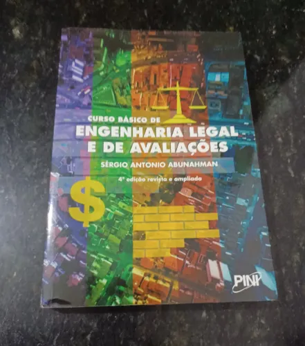 Livro Curso Básico de Engenharia Legal e de Avaliações Capa comum - Sérgio Abunahman