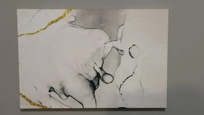 Conjunto de Quadro de Tecido