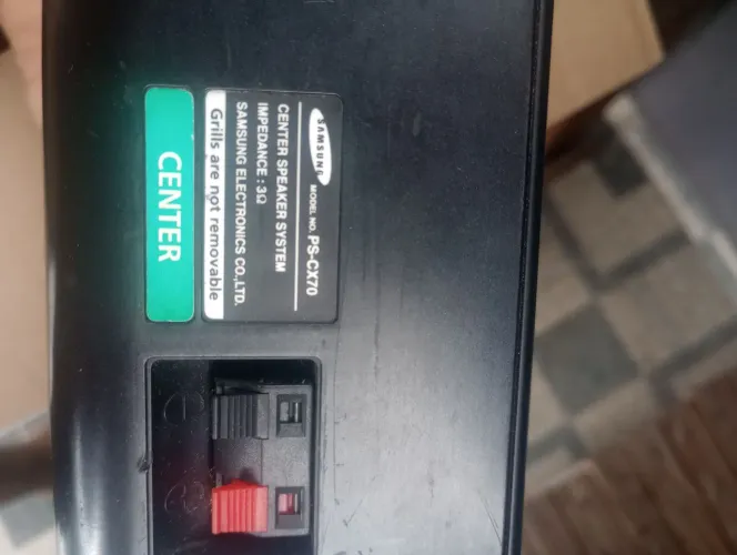 Caixa de Som Central Samsung PS-CX70