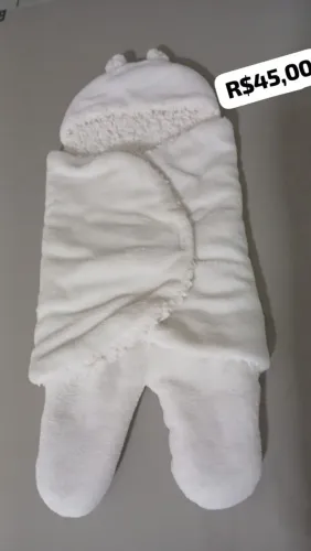 Ninho Redutor de Berço Bebê Conforto Branco