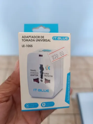 Adaptador de tomada universal It BLUE LE-1055