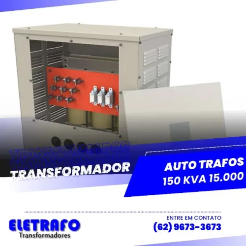 Auto Trafo 150 kVA - Estabilidade na Conversão de Energia