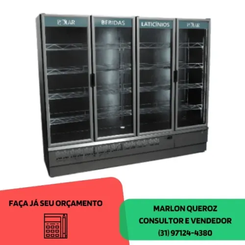 Refrigerador 4 Portas Polar 1.655 litros