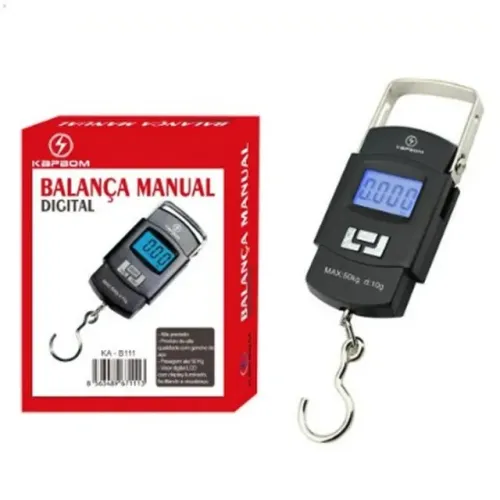 Balança Manual Digital 100g Até 50kg