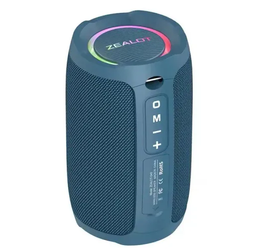 Caixa de som zealot s49 tws bluetooth
