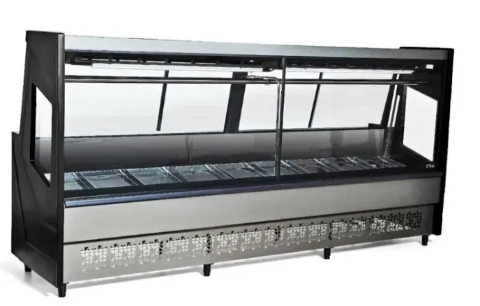BALCÃO EXPOSITOR PARA AÇOUGUE 3M POLAR NOVO