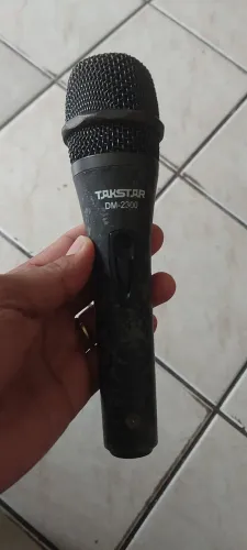 Microfone TAKSTAR DM - 2300 . Aceito troca por teclado
