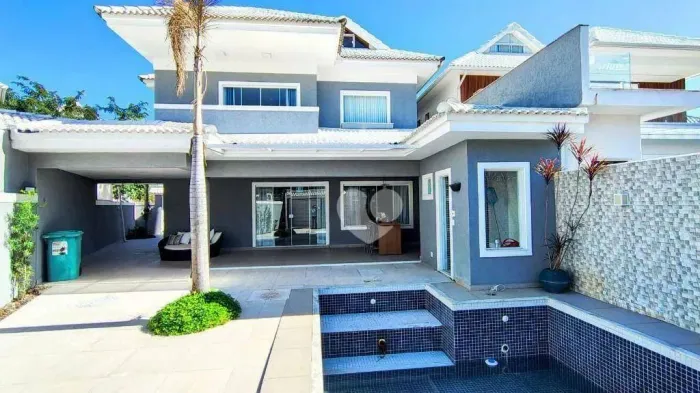 Casa com 4 suítes à venda, 255 m² por R$ 2.700.000 - Recreio - Rio de Janeiro/RJ