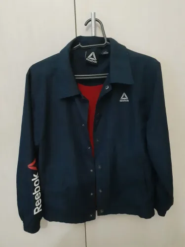 Jaqueta Infantil Reebok Azul Marinho