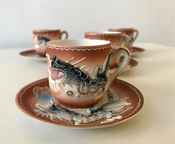 Jogo de café - porcelana japonesa
