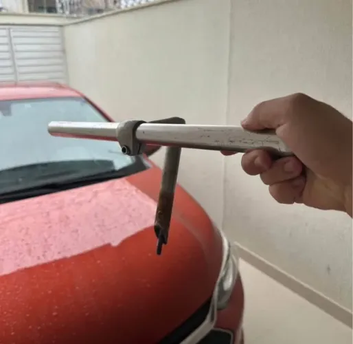 Guidão reto 25.4 e Mesa Retrô