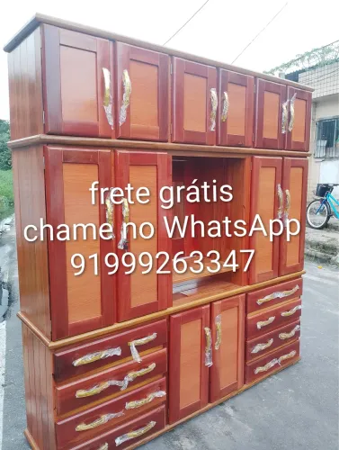 Guarda roupa de casal 6 portas com penteadeira/frete grátis