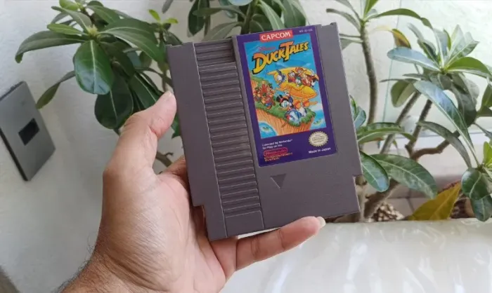 Cartucho Disney's Ducktales, Nes, 72 Pinos, 8 Bits Impecável