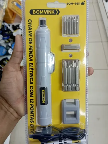 Chave de fenda elétrica 12 pontas