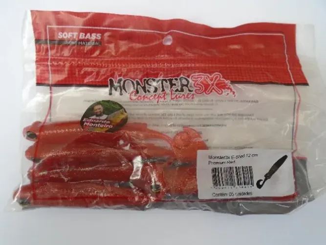 Isca Artificial E-shad De 12 Cm - Monster 3x Concept Lures