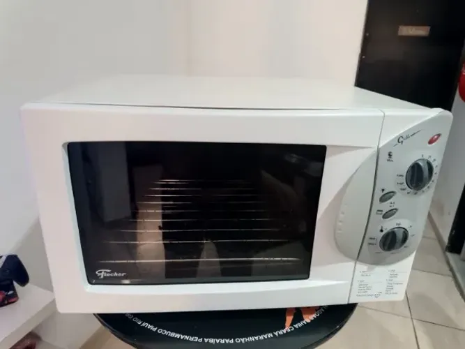 Forno De Bancada Elétrico Fischer Grill 44l Branco 220v Branco (Usado)