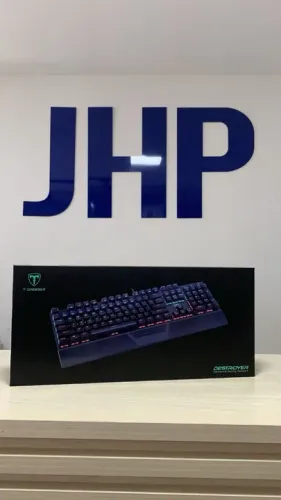 TECLADO MECANICO GAMER DESTROYER RAINBOW PTO ABNT-2 SWITCH AZUL - T-TGK305-BL (PT-BLUE)