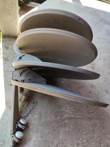 Kit (4) Antenas 60 cm tipo sky - vendo a unidade também