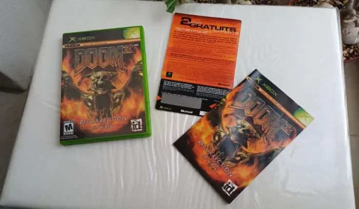 Jogo Game Doom 3 Resurrection Of Evil Xbox / 360 Impecável
