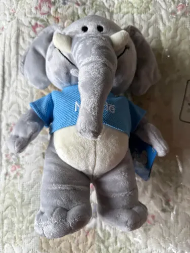Elefante de Pelúcia | Coleção Galera Animal/Filhotes Nestle | Novo | Embalagem Original