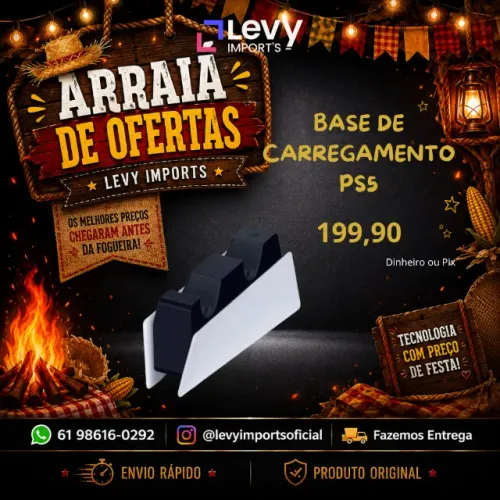 Base de Carregamento Controle Dualsense PS5
