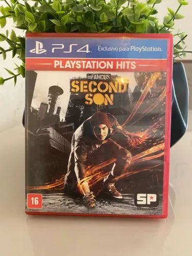 Infamious second son PS4 mídia física (usado)