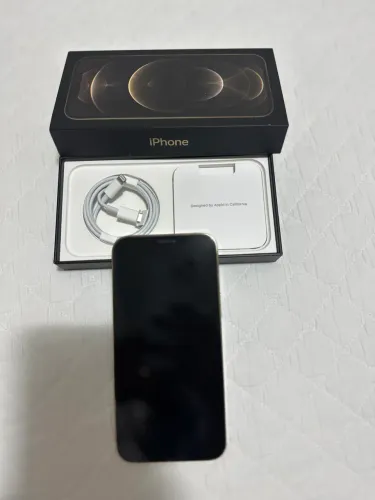 iPhone 12, 256 gb, Pró-Max Gold