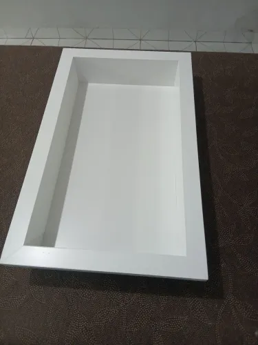 Nicho porcelanato branco