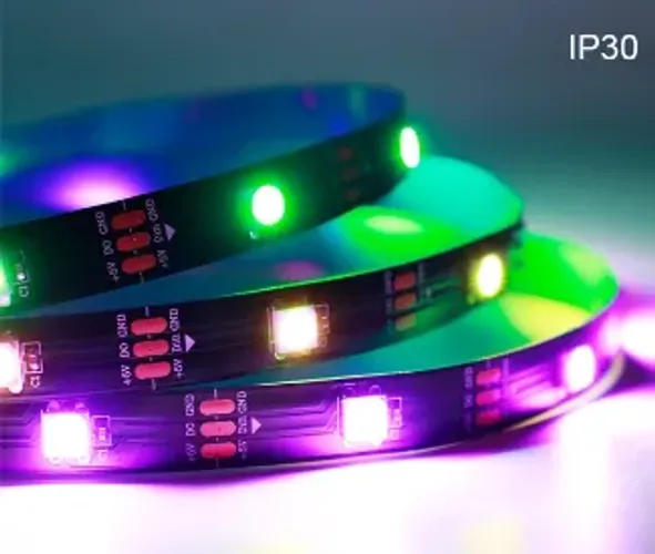 Fita LED RGB Endereçavel + Controladora