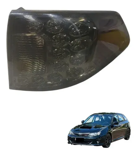 Lanterna Traseira Canto Direito Subaru Impreza Wrx 2008 2014 Direito/passageiro Preto