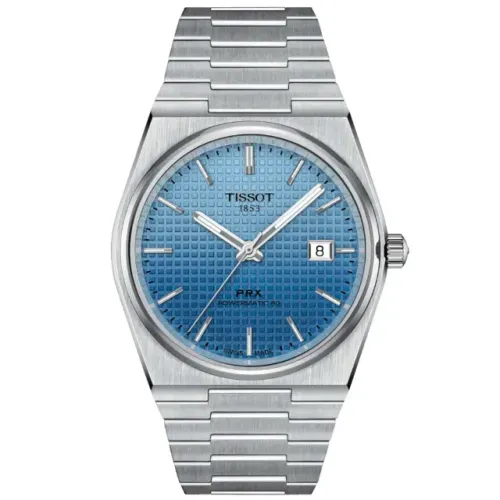 Relógio Tissot PRX Powermatic 80 Gradiente Azul T137.407.11.351.01