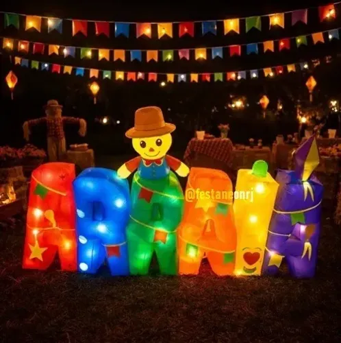 Decoração festa junina caipira São João arraiá / julina / agostina