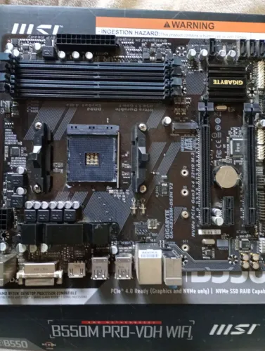 Placa mãe gigabyte modelo ab350m ds3h v2