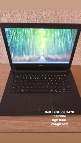 Notebook Dell Latitude 3470 I5 6200u 8gb ram 256gb SSD