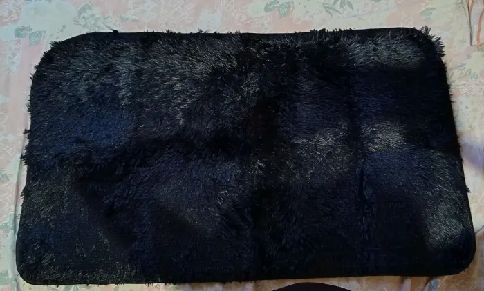 Tapete passadeira felpudo