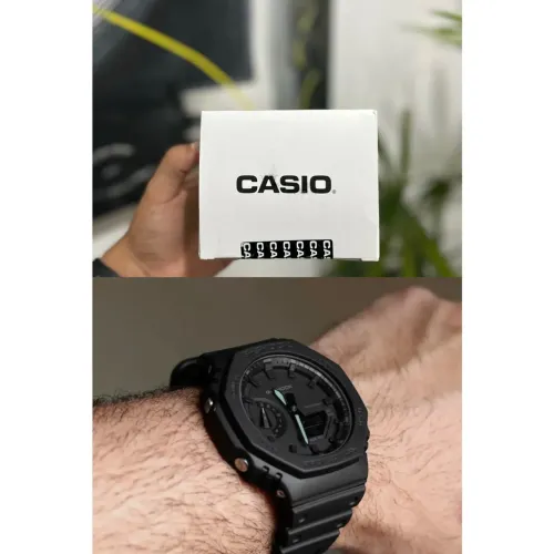 Casio G-Shock Masculino Carbon GA-2100-1A1DR Preto (Original, lacrado e com garantia)