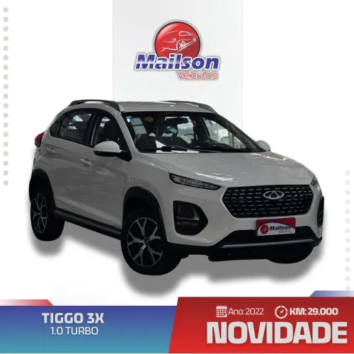 Chery Tiggo 3X Plus 1.0 Turbo Flex AUT 2022