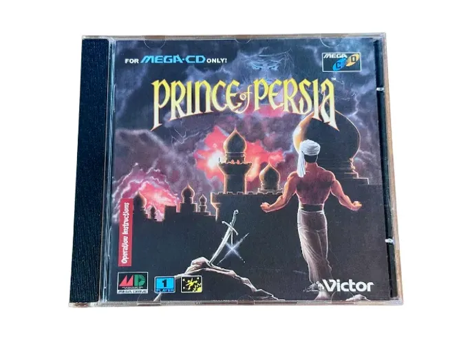 Prince of Persia Sega CD - Mega CD - Reprodução Nacional