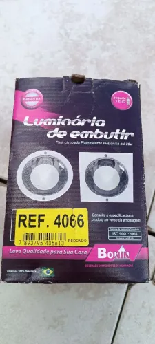 Luminária nova de embutir